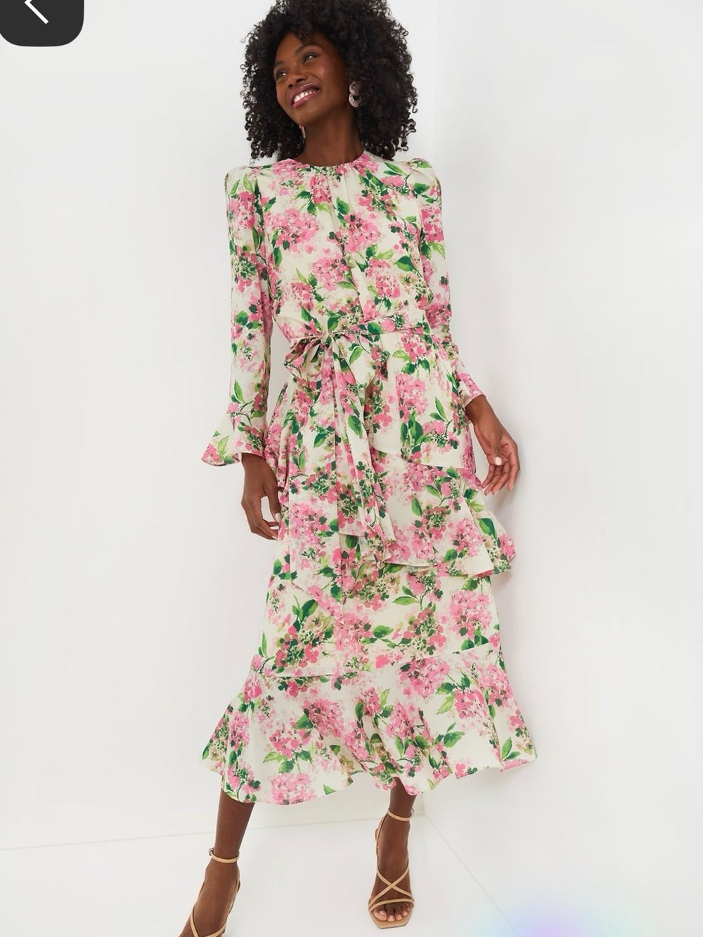 Tuckernuck Gossamer Pink Hydrangea Sasha Dress